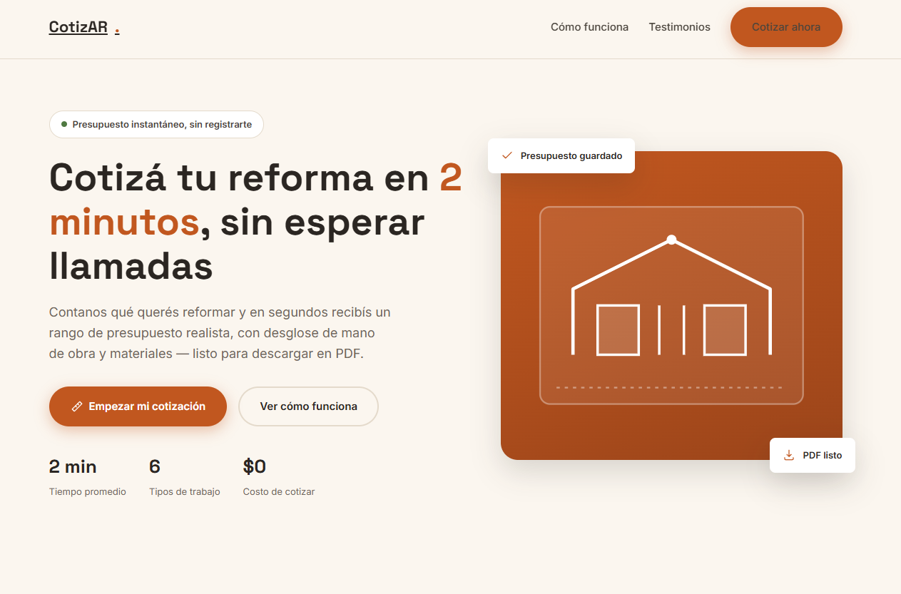 Cotizador Online