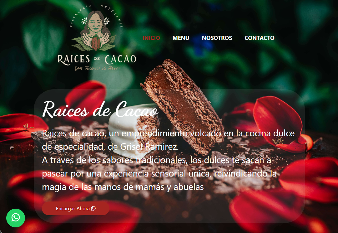 Raíces de Cacao